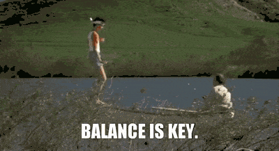 Balancing it out content media