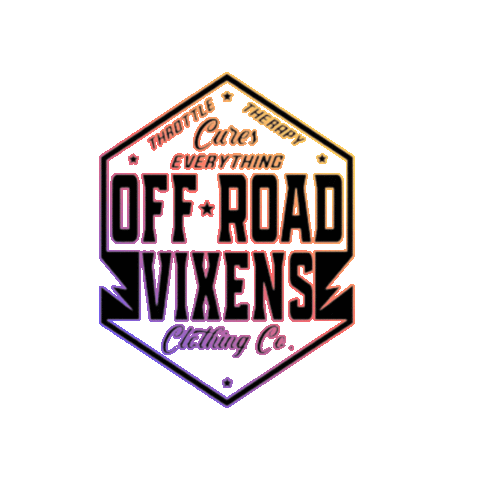 Girls Get Dirty Too Sticker by Off Road Vixens