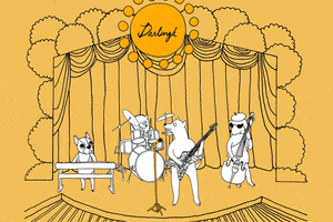 Art Band GIF by Dee Dee