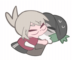 Zzz Kissing GIF