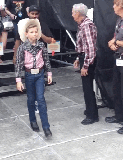Lets Go Reaction GIF by Mason Ramsey  Find & Share on GIPHY