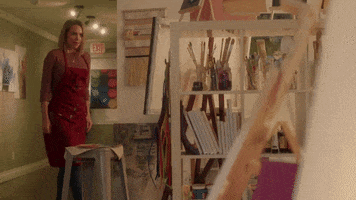 spring fever painting GIF by Hallmark Channel