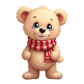 Wearing Scarf Sticker