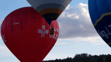 hot air balloons GIF