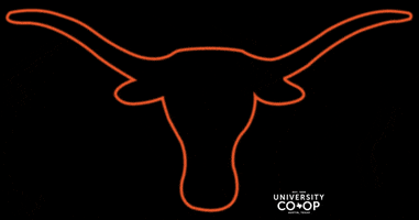 universitycoop texas neon sign ut austin university of texas GIF