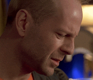 disgusted bruce willis GIF