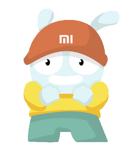 Excited Bunny Sticker by XiaomiEspana
