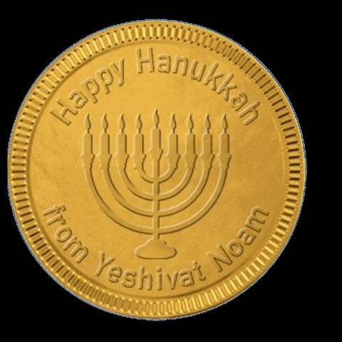 Hanukkah Menorah GIF by Yeshivat Noam