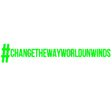 Changethewayworldunwinds Sticker by Salud Beverages