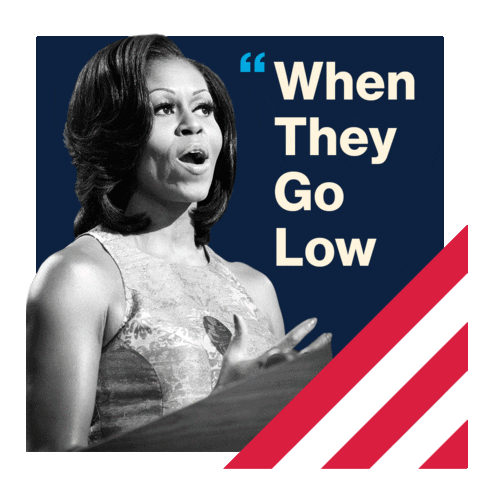Michelle Obama Usa Sticker by Democratic National Convention