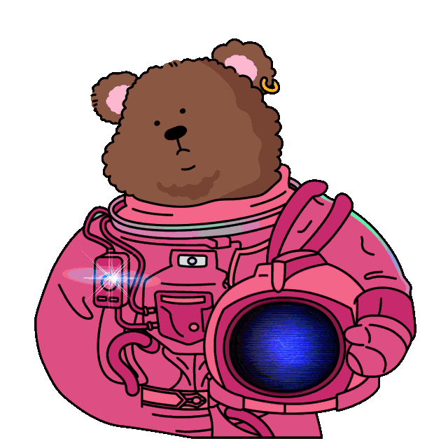 Cute Bear Sticker by Pink Sweat$