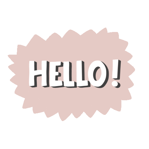Hello Sticker