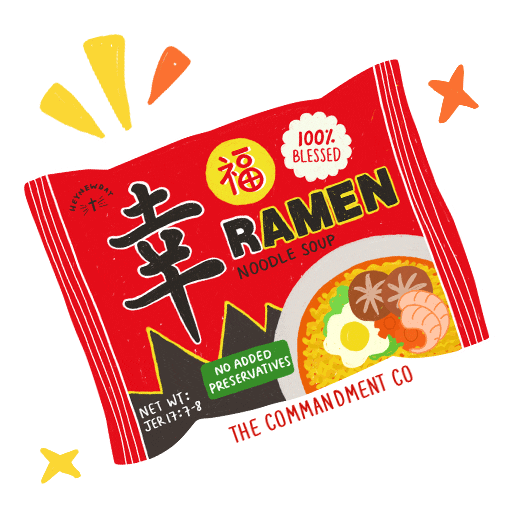 The Commandment Co Sticker