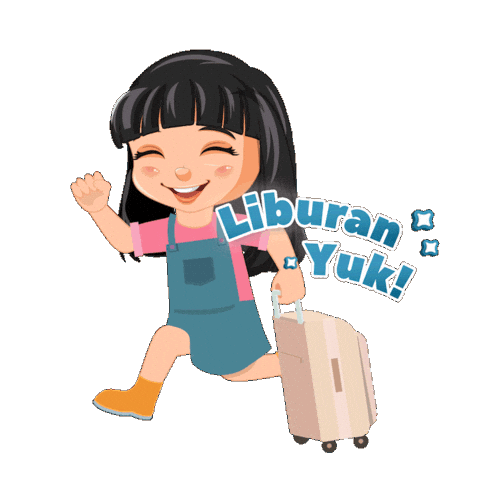 Wisata Travelling Sticker by Goldenrama