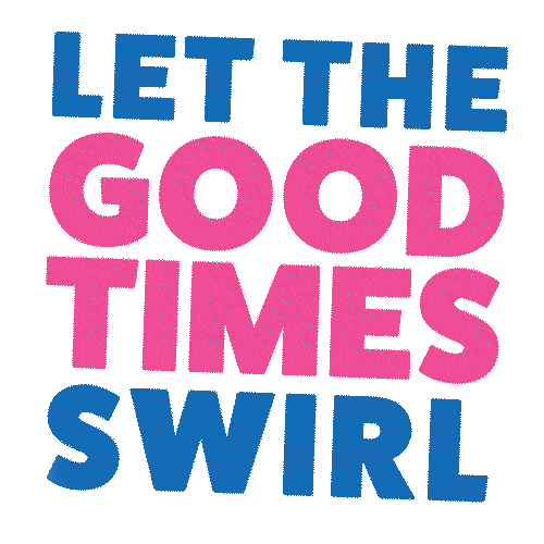 Good Times Swirl Sticker by 16 Handles