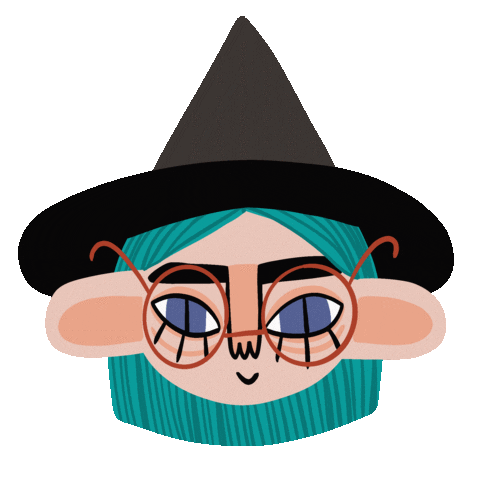 Magic Witch Sticker by jusdecoconut