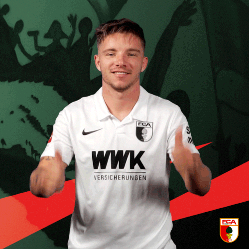 Football Defender GIF by FC Augsburg 1907