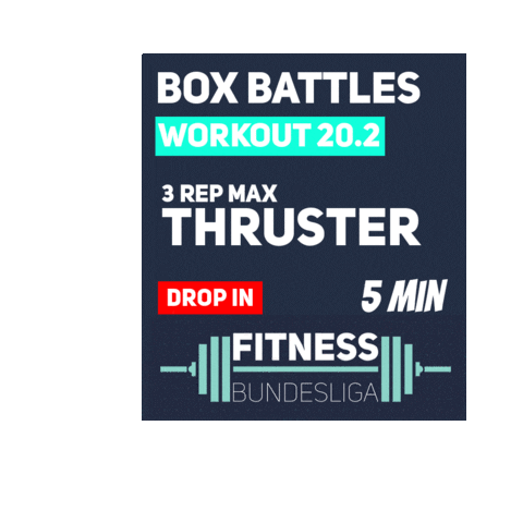 Sticker by Fitness Bundesliga