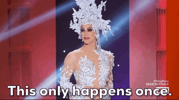 this only happens once season 11 GIF by RuPaul's Drag Race