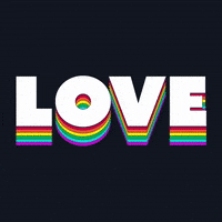 Love Is Love Rainbow GIF by Pony Friday