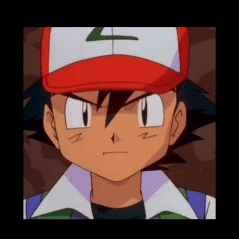 Serious Ash Ketchum GIF