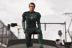 morphin fire marvel france punch GIF