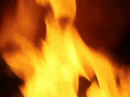 fire flames GIF by ABBA