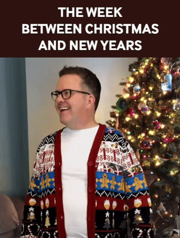New Years Christmas GIF by Brittlestar