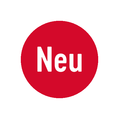 Button Neu Sticker by Schierker Feuerstein