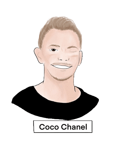 Cocochanel Sticker by SarinaRenee