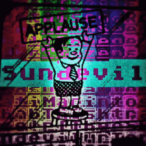 michaelpaulukonis applause grunge digital collage glitchaesthetic GIF