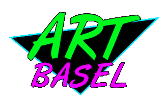 Flashing Art Basel Sticker by AIRVOID