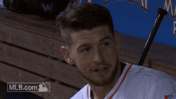 miami marlins laughing GIF by MLB