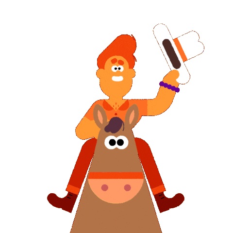 Uncle George Sticker by Turnip and Duck