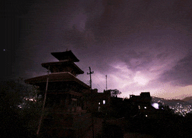 thunderstorm nepal GIF