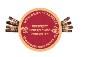 Cigar Sticker by Doutniky Praha - Cigars Prague