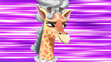 Wink Giraffe GIF by The Masked Singer
