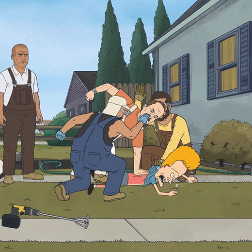 Beavis And Butthead Fight GIF by Paramount+