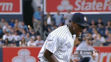 excited luis severino GIF by MLB