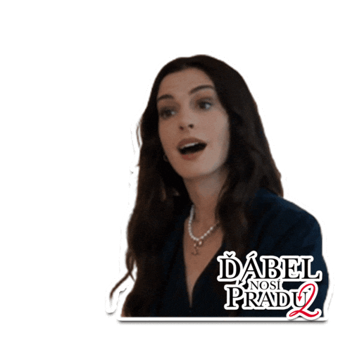 Miranda Mirandapriestly Sticker by falconfilmovenovinky