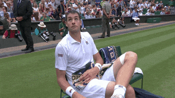 john isner lol GIF by Wimbledon