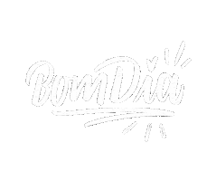 Bom Dia Lettering Sticker