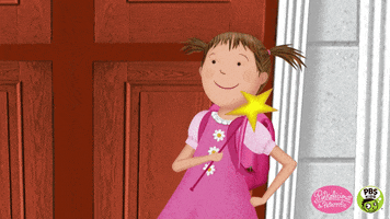 Excited Back To School GIF by PBS KIDS