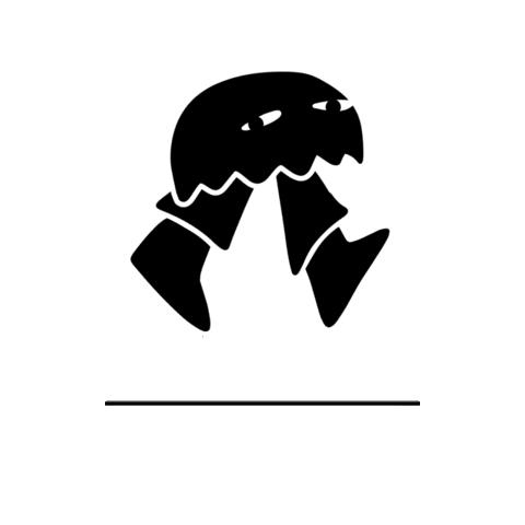 Walking Moustache Sticker by Bigode Design
