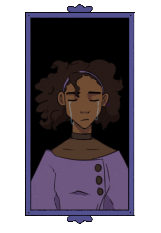 Sad Face Sticker
