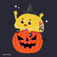Jack O Lantern Halloween GIF by framboisettte