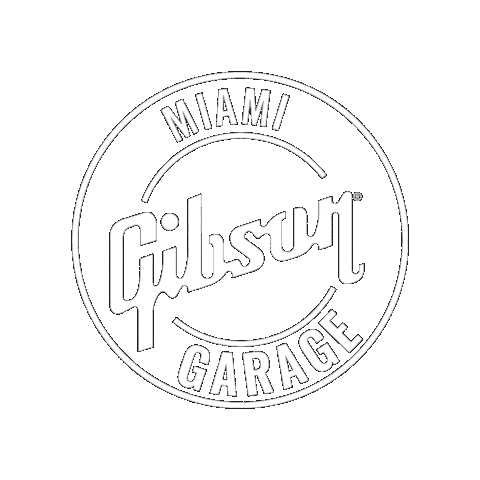 Gibsongaragemiami Gibsongarage Miamigarage Gibsonguitar Guitar Miami Guitarstore Rock Guitars Sticker by Gibson Guitar