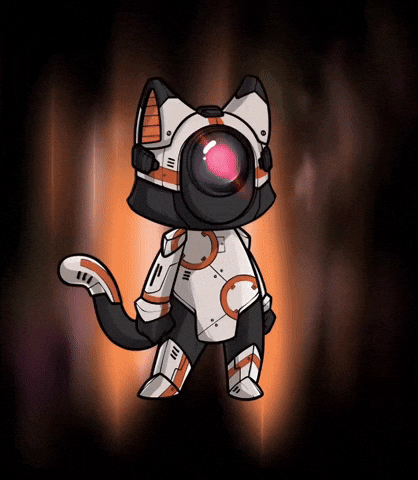 Hide Disappear GIF by Hero Galaxy NFT