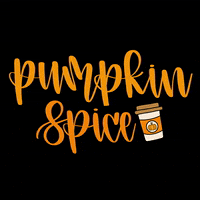 Pumpkin Spice Art GIF