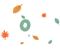 Fall Autumn Sticker by carou - the secondhand concept